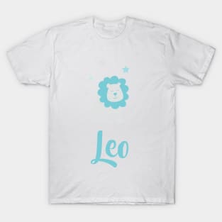 Leo July 23 -August 22 - Fire sign - Zodiac symbols T-Shirt